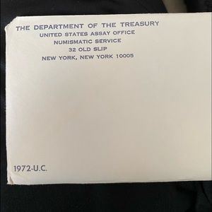 1972 P & D proof Set